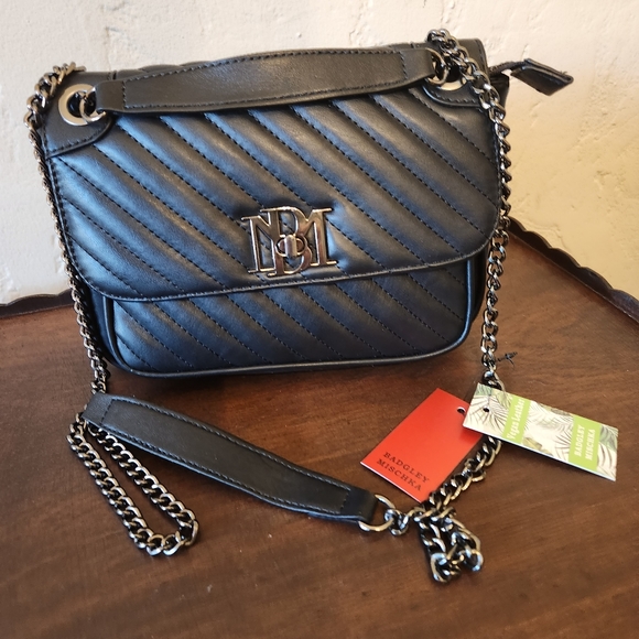 Badgley Mischka Handbags - NWT BADGLEY MISCHKA vegan leather crossbody